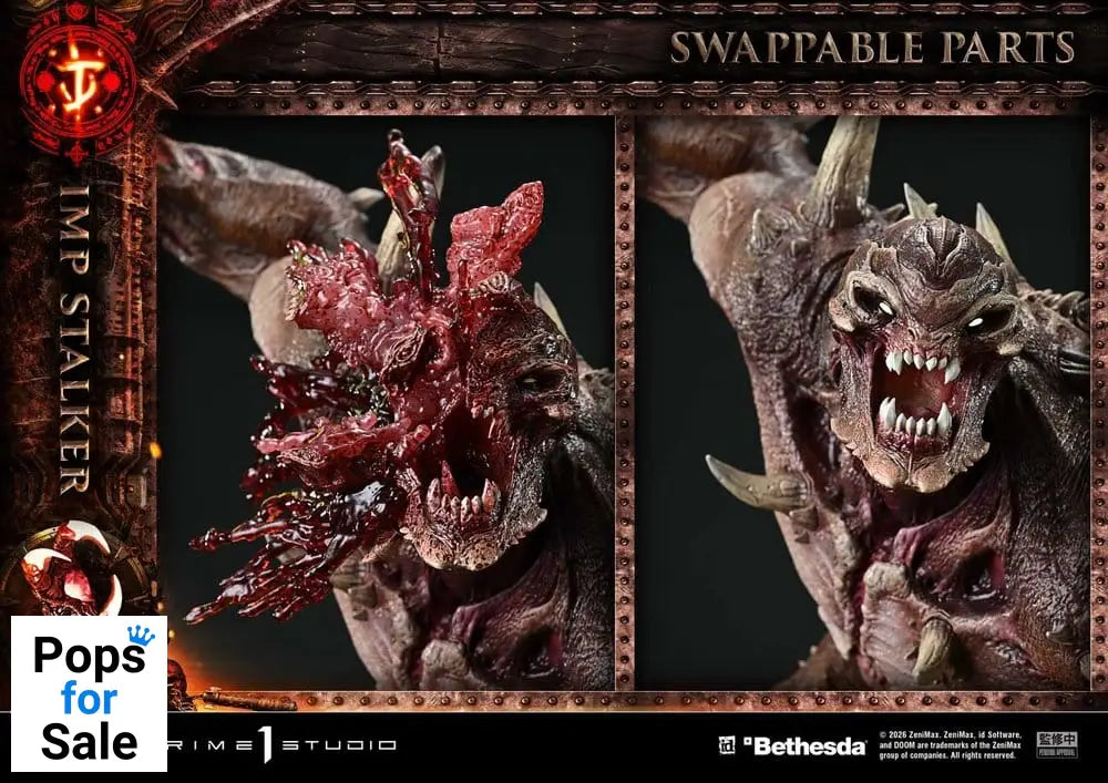 DOOM: The Dark Ages Ultimate Premium Masterline Series Statue 1/4 Imp Stalker 77 cm