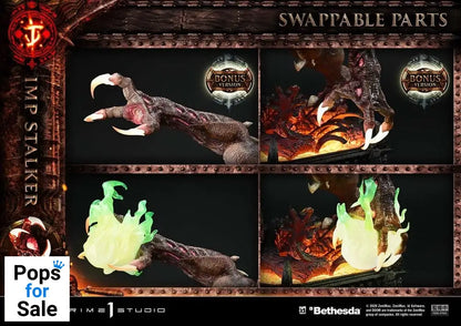 DOOM: The Dark Ages Ultimate Premium Masterline Series Statue 1/4 Imp Stalker Bonus Version 77 cm