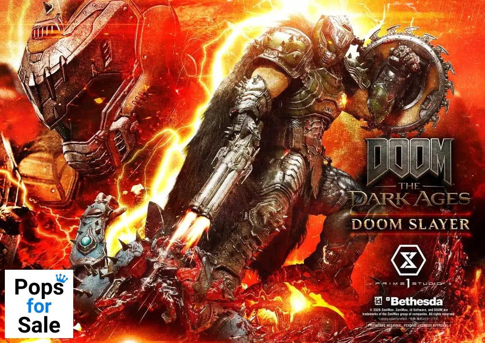 DOOM: The Dark Ages Ultimate Premium Masterline Series Statue 1/4 DOOM Slayer 77 cm