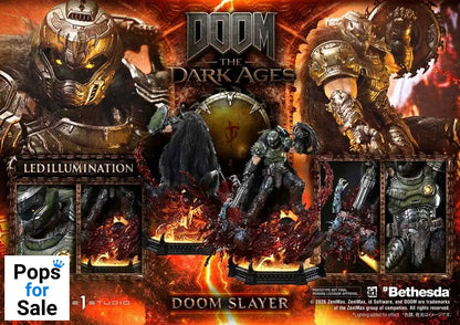 DOOM: The Dark Ages Ultimate Premium Masterline Series Statue 1/4 DOOM Slayer 77 cm