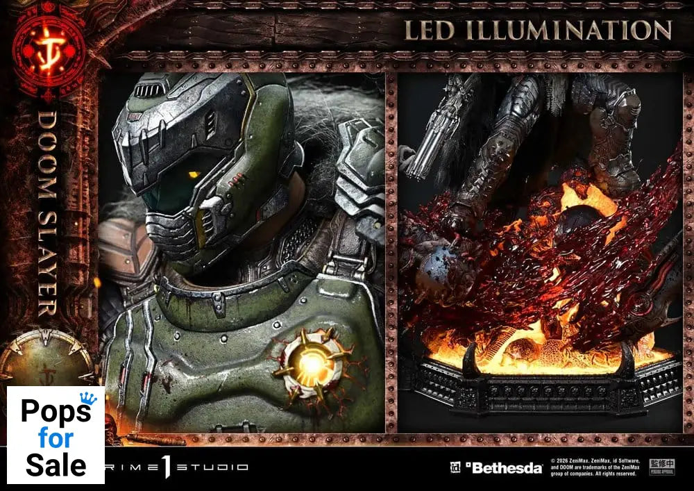 DOOM: The Dark Ages Ultimate Premium Masterline Series Statue 1/4 DOOM Slayer 77 cm