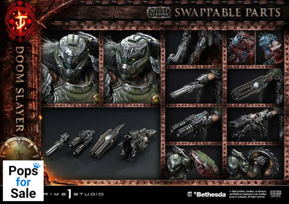 DOOM: The Dark Ages Ultimate Premium Masterline Series Statue 1/4 DOOM Slayer Deluxe Version 77 cm