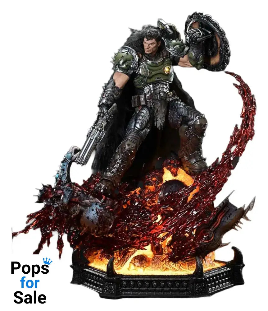 DOOM: The Dark Ages Ultimate Premium Masterline Series Statue 1/4 DOOM Slayer DX Bonus Version 77 cm