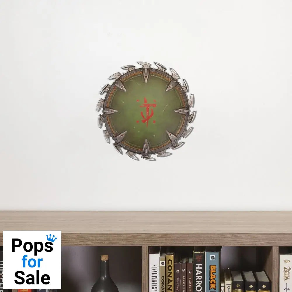 Doom: The Dark Ages Wall Mount Shield Saw 25 x 25 cm