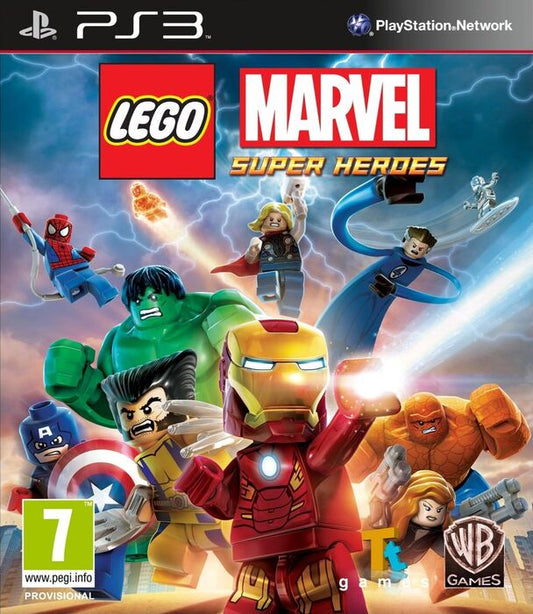 LEGO Marvel Super Heroes for the Playstation 3 (PS3) - [No Manual]