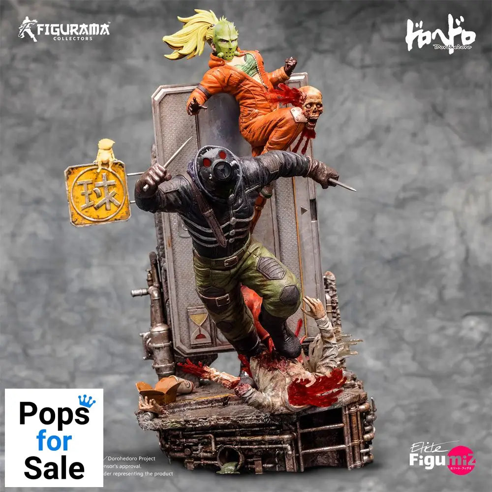 Dorohedoro Elite FigumiZ Diorama 1/8 Caiman & Nikaido 37 cm
