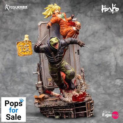 Dorohedoro Elite FigumiZ Diorama 1/8 Caiman & Nikaido 37 cm