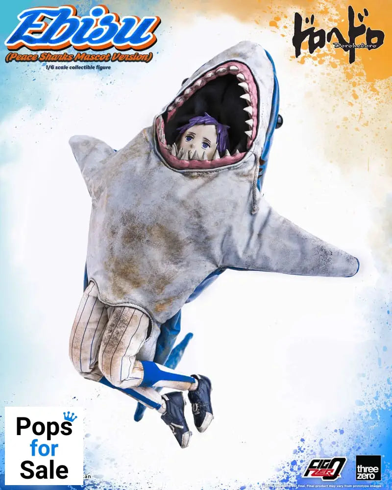 Dorohedoro FigZero Action Figure 1/6 Ebisu Peace Sharks Mascot Ver. 24 cm