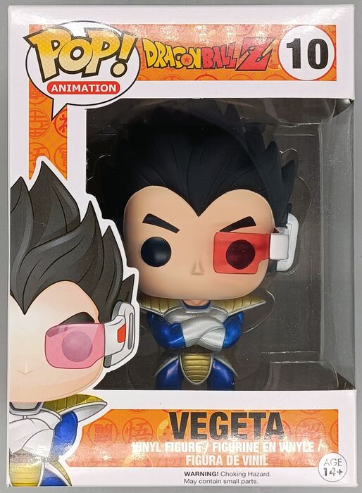 #10 Vegeta - Metallic - Dragon Ball Z Funko POP
