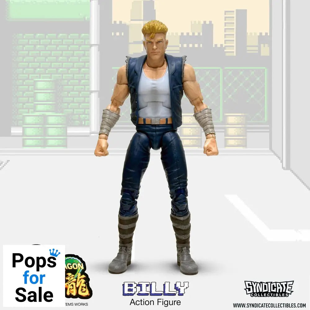 Double Dragon Deluxe Action Figure 1/12 Billy 18 cm