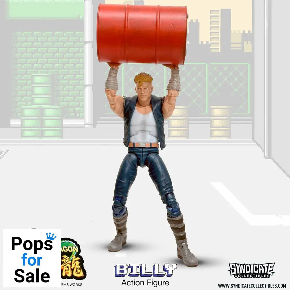 Double Dragon Deluxe Action Figure 1/12 Billy 18 cm