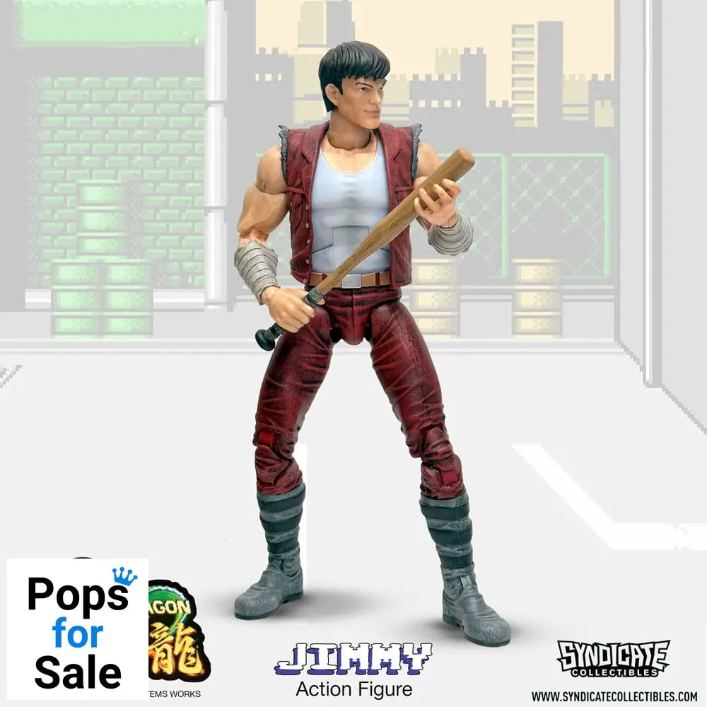 Double Dragon Deluxe Action Figure 1/12 Jimmy 18 cm