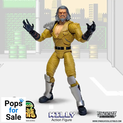 Double Dragon Deluxe Action Figure 1/12 Willy 18 cm