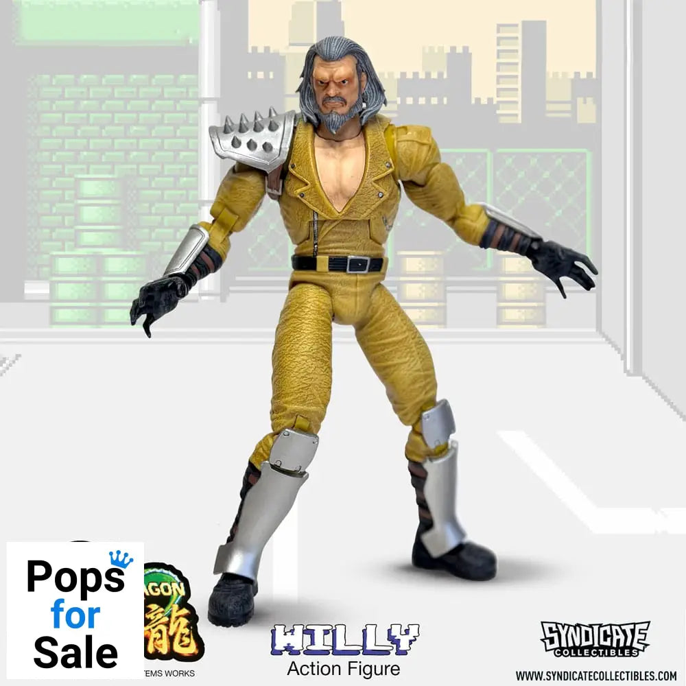 Double Dragon Deluxe Action Figure 1/12 Willy 18 cm