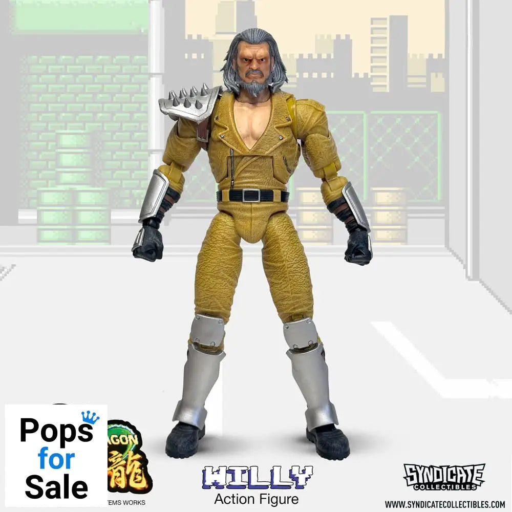 Double Dragon Deluxe Action Figure 1/12 Willy 18 cm