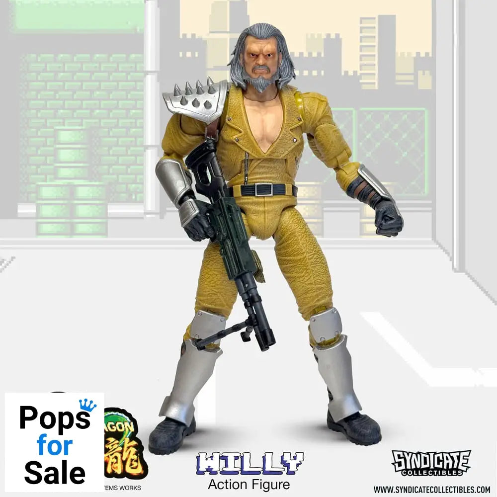 Double Dragon Deluxe Action Figure 1/12 Willy 18 cm