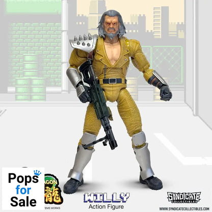 Double Dragon Deluxe Action Figure 1/12 Willy 18 cm