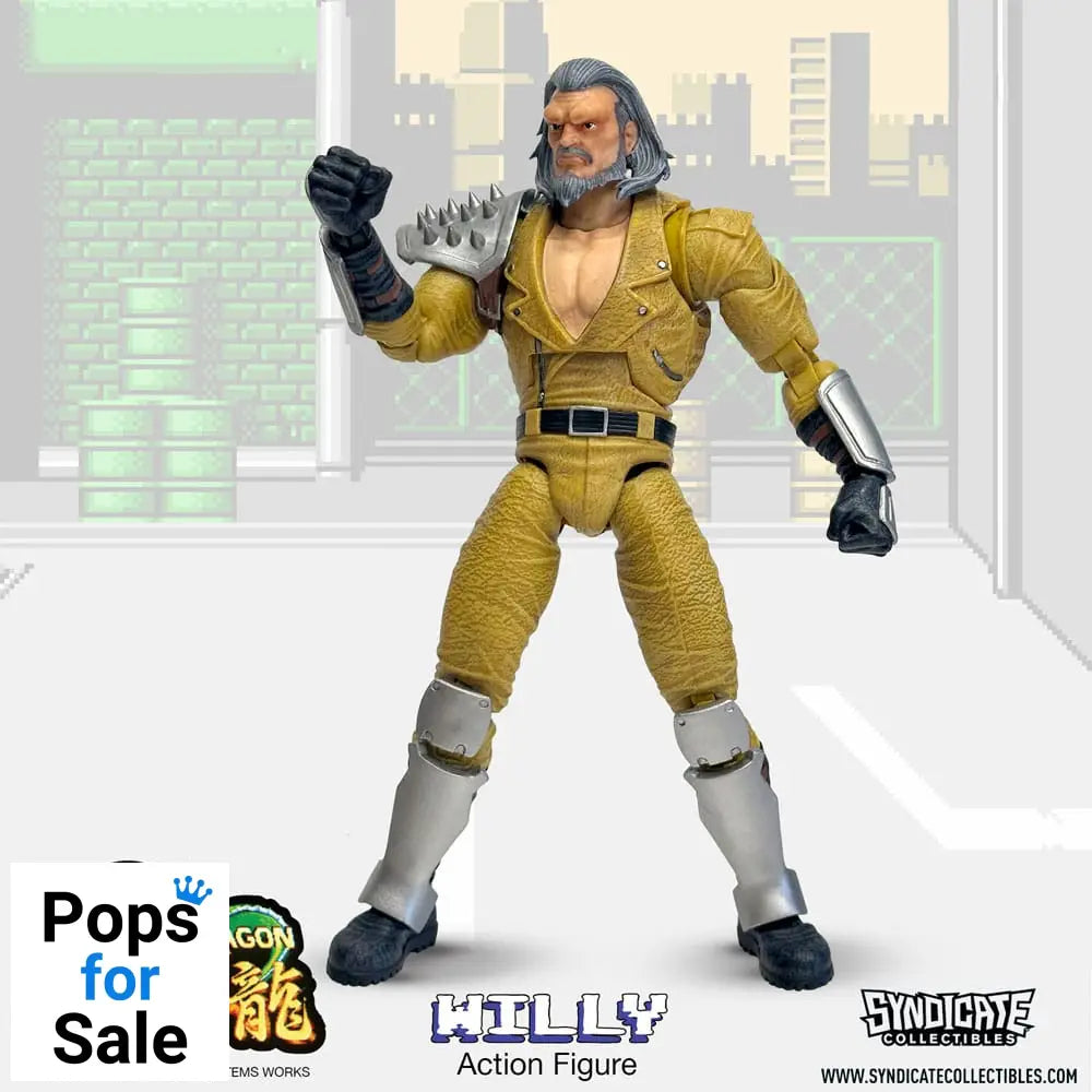 Double Dragon Deluxe Action Figure 1/12 Willy 18 cm