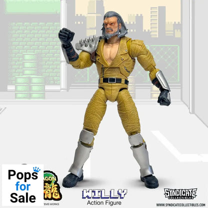 Double Dragon Deluxe Action Figure 1/12 Willy 18 cm