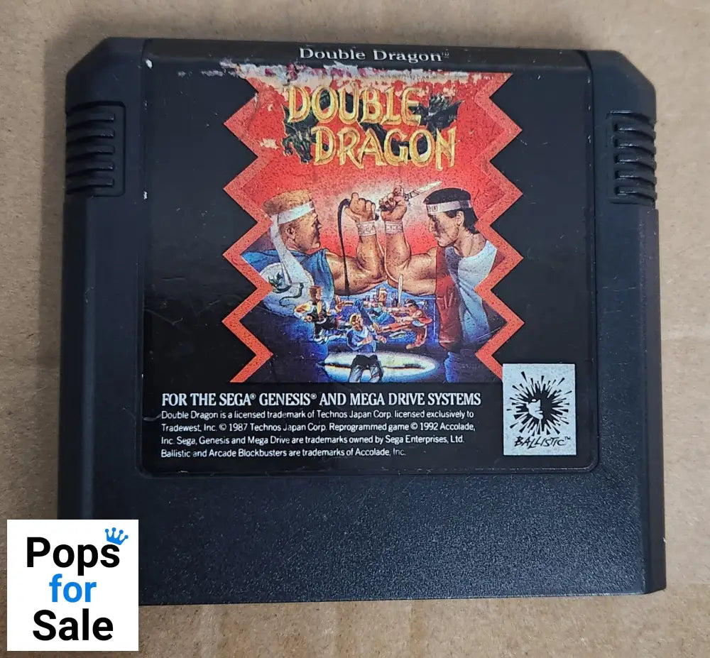 Double Dragon For SEGA Mega Drive - [Just Cart]