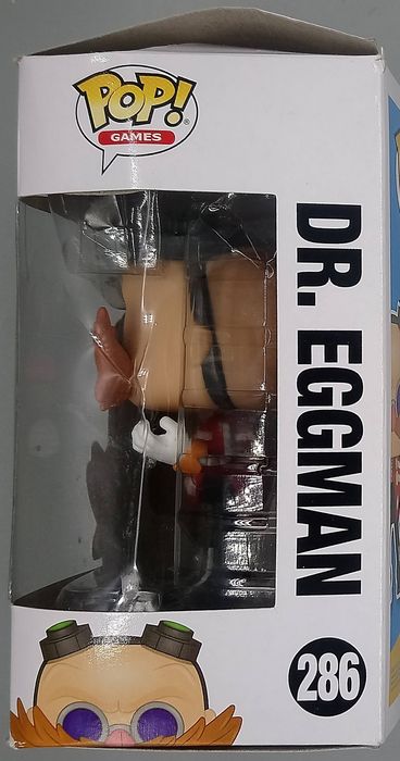#286 Dr. Eggman - Sonic The Hedgehog - Box Damaged Funko POP