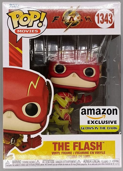 1343 The Flash (Running) Glow - DC The Flash - Funko POP - Box Damaged