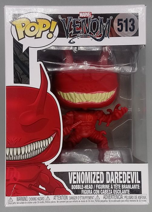 513 Venomized Daredevil - Marvel Venom - Box Damaged Funko POP