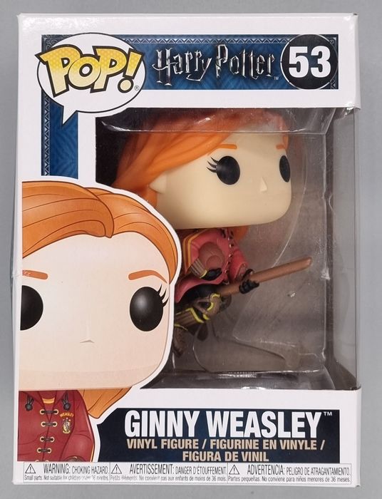 53 Ginny Weasley (Broom) - Harry Potter - Box Damaged Funko POP
