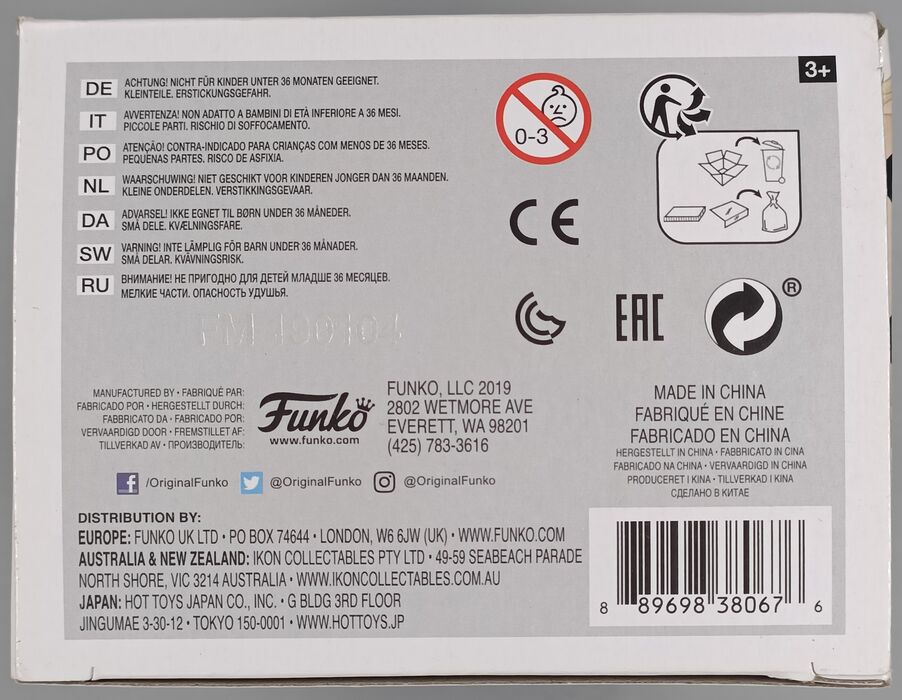 #63 Ric Flair - WWE - Box Damaged Funko POP