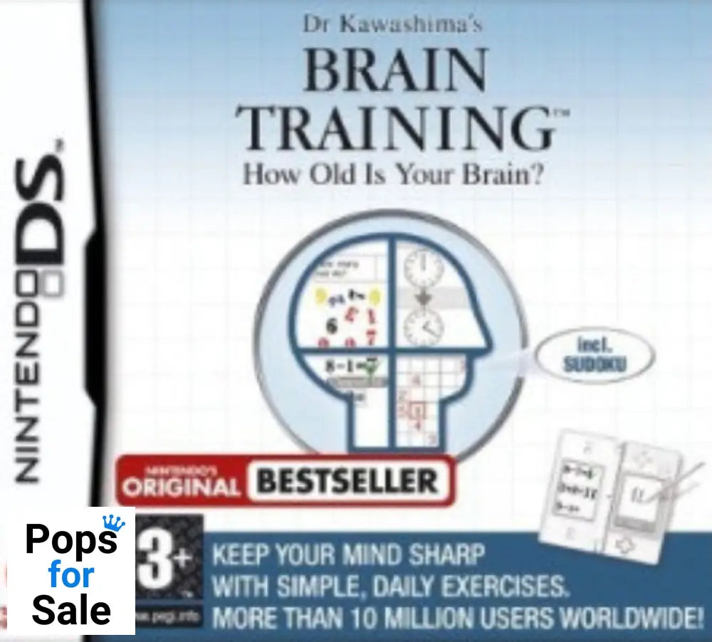 Dr Kawashimas Brain Training: How old is your Brain? for Nintendo DS/3DS