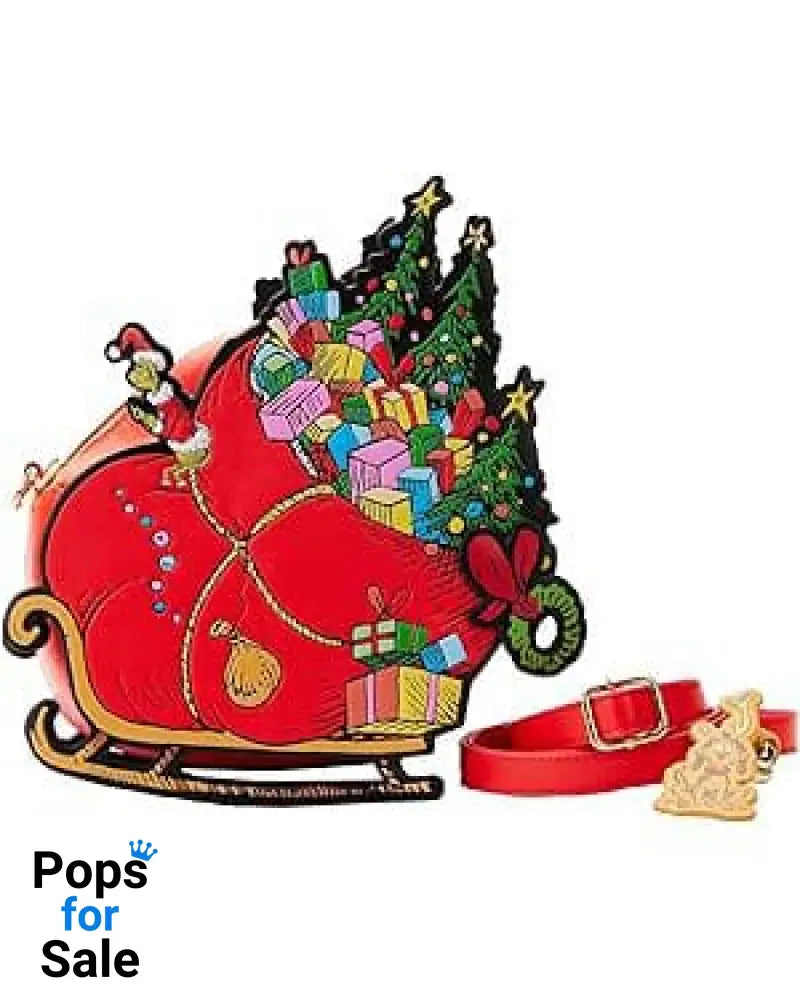 Dr Seuss by Loungefly Crossbody Grinch Sleigh Bags