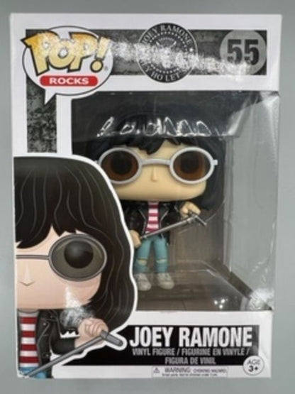#55 Joey Ramone - Rocks - Ramones - Box Damaged Funko POP