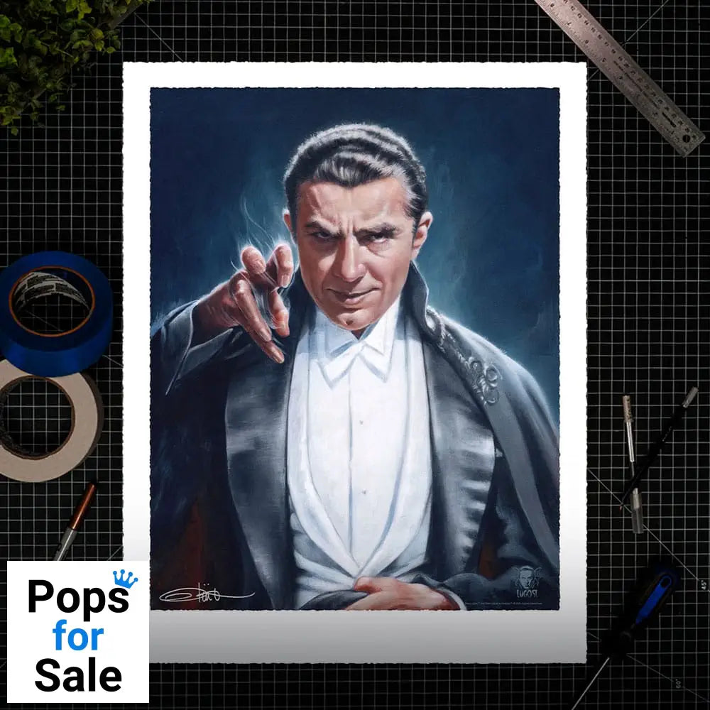 Dracula Art Print Count Dracula by Olivia De Berardinis 56 x 43 cm - unframed