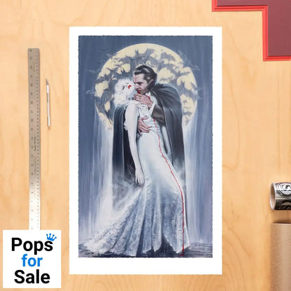 Dracula Art Print The Kiss by Olivia De Berardinis 70 x 43 cm - unframed