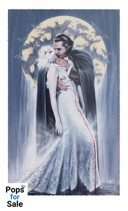 Dracula Art Print The Kiss by Olivia De Berardinis 70 x 43 cm - unframed