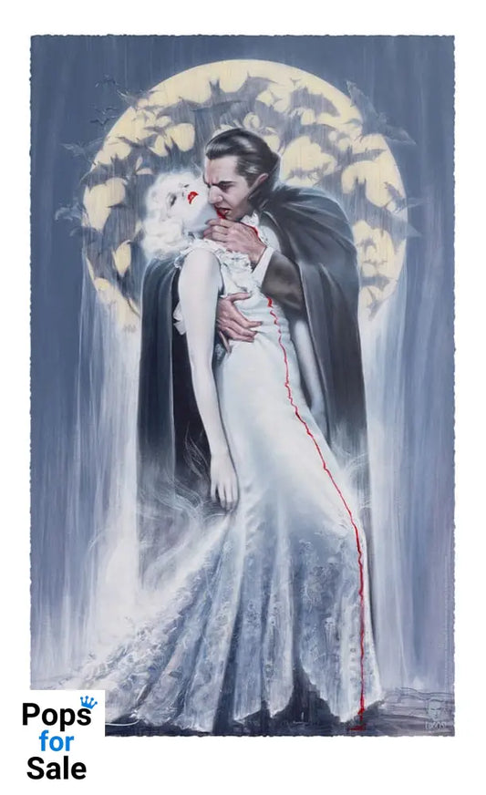 Dracula Art Print The Kiss by Olivia De Berardinis 70 x 43 cm - unframed