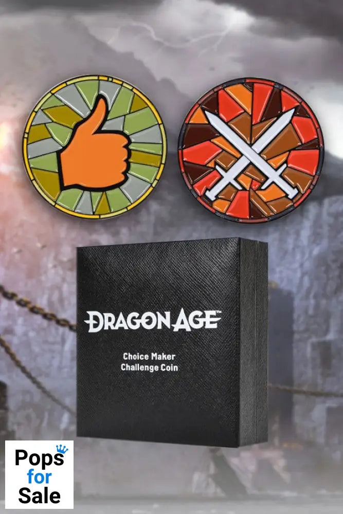 Dragon Age Coin Choice Maker Challenge Coin Coins