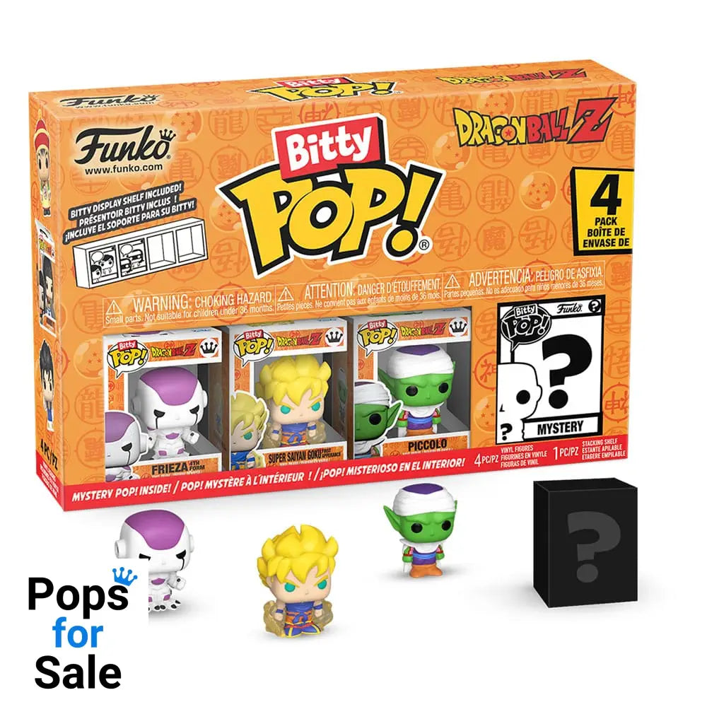 Dragon Ball Bitty POP! Vinyl Figure 4-Pack Series 4 2,5 cm Mini-figures