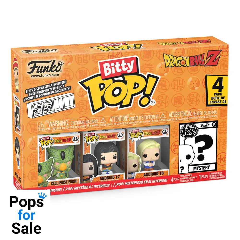 Dragon Ball Bitty POP! Vinyl Figure 4-Pack Series 2 2,5 cm