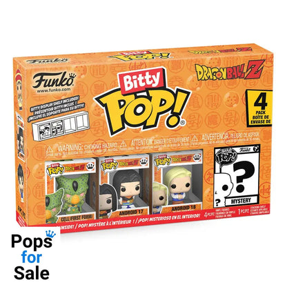Dragon Ball Bitty POP! Vinyl Figure 4-Pack Series 2 2,5 cm