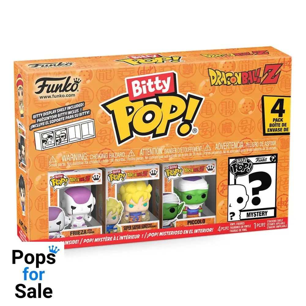 Dragon Ball Bitty POP! Vinyl Figure 4-Pack Series 4 2,5 cm