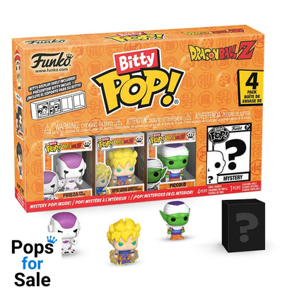 Dragon Ball Bitty POP! Vinyl Figure 4-Pack Series 4 2,5 cm Mini-figures