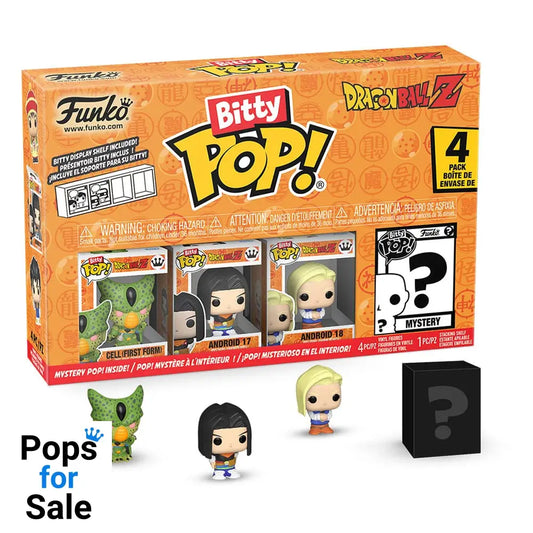 Dragon Ball Bitty POP! Vinyl Figure 4-Pack Series 2 2,5 cm