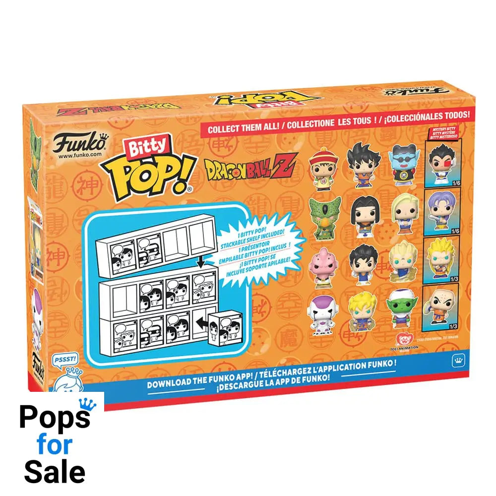 Dragon Ball Bitty POP! Vinyl Figure 4-Pack Series 3 2,5 cm Mini-figures