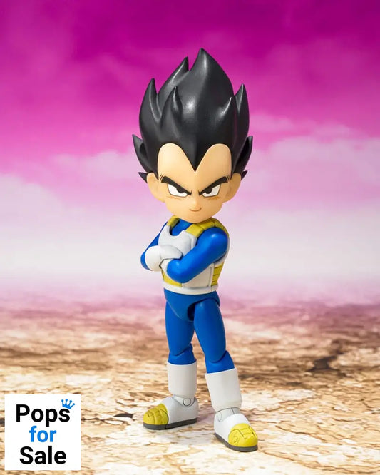 Dragon Ball Daima S.H.Figuarts Action Figure Vegeta Mini 7 cm Action figures