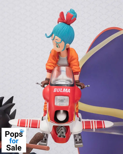 Dragon Ball Figuarts ZERO PVC Statue Son Goku & Bulma 18 cm