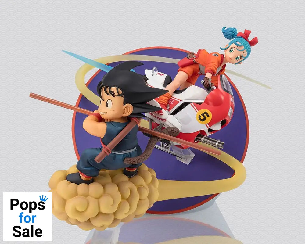 Dragon Ball Figuarts ZERO PVC Statue Son Goku & Bulma 18 cm