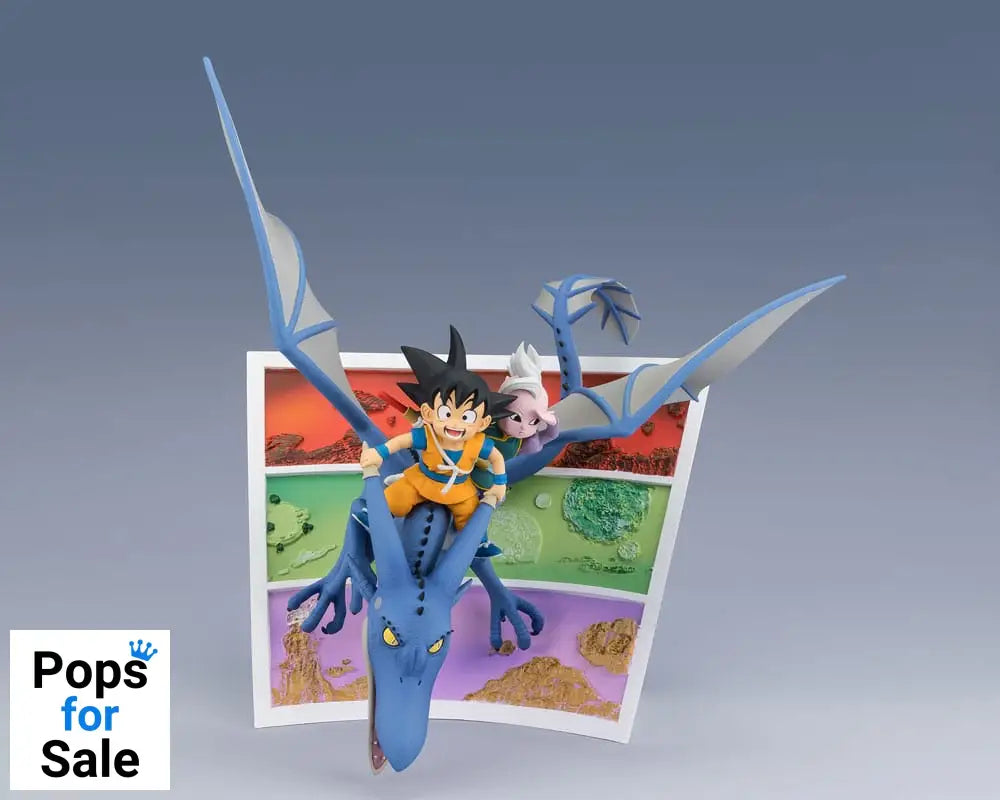 Dragon Ball Figuarts ZERO PVC Statue Son Goku (mini) & Supreme Kai (mini) Welcome to the great Adventure! 23 cm