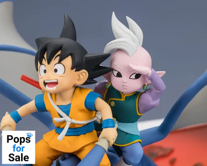 Dragon Ball Figuarts ZERO PVC Statue Son Goku (mini) & Supreme Kai (mini) Welcome to the great Adventure! 23 cm Statues