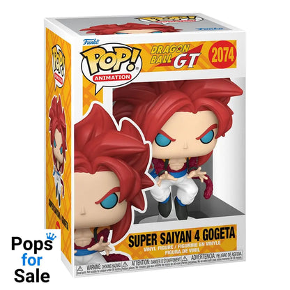 Dragon Ball GT POP! Animation Vinyl Figure Gogeta w/CH(GW) 9 cm Assortment (6)